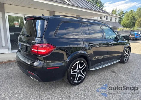 2017 Mercedes-Benz Gls 550 4Matic z USA, uszkodzony, nr VIN 4JGDF7DE1HA777299